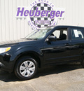 subaru forester 2010 obsidian black suv 2 5x gasoline 4 cylinders all whee drive automatic 80905