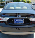 hyundai sonata hybrid 2012 black sedan hybrid 4 cylinders front wheel drive automatic 94010