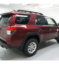 toyota 4runner 2012 dk  red suv trail gasoline 6 cylinders 4 wheel drive automatic 91731