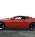chevrolet camaro 2012 orange coupe ls gasoline 6 cylinders rear wheel drive automatic with overdrive 77037