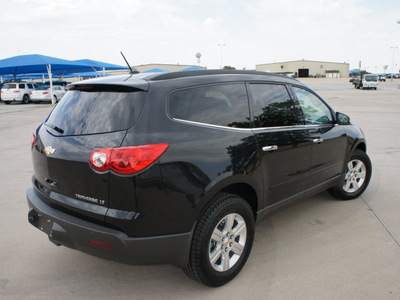 chevrolet traverse 2012 black suv lt gasoline 6 cylinders front wheel drive 6 speed automatic 76206