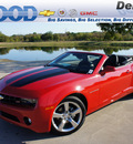 chevrolet camaro 2012 red lt convertible gasoline 6 cylinders rear wheel drive 6 speed automatic 76206