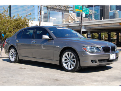 bmw 7 series 2008 dk  gray sedan 750li gasoline 8 cylinders rear wheel drive automatic 77002