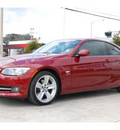 bmw 3 series 2011 red coupe 328xi gasoline 6 cylinders all whee drive automatic 77002