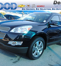 chevrolet traverse 2012 black suv ltz gasoline 6 cylinders front wheel drive 6 speed automatic 76206