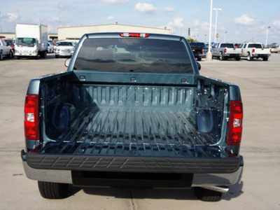 chevrolet silverado 1500 2012 blue pickup truck ls flex fuel 8 cylinders 2 wheel drive 4 speed automatic 76206