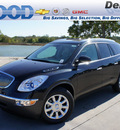 buick enclave 2012 black suv leather gasoline 6 cylinders front wheel drive 6 speed automatic 76206