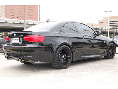 bmw m3 2011 black coupe gasoline 8 cylinders rear wheel drive automatic 77002