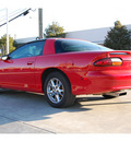 chevrolet camaro 2002 red coupe gasoline 6 cylinders rear wheel drive automatic 77002