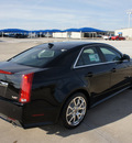 cadillac cts v 2012 black sedan gasoline 8 cylinders rear wheel drive 6 speed automatic 76206