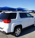 gmc terrain 2012 white suv slt 1 flex fuel 4 cylinders front wheel drive 6 speed automatic 76206