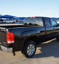 gmc sierra 1500 2012 black pickup truck slt flex fuel 8 cylinders 2 wheel drive 6 speed automatic 76206