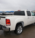 gmc sierra 1500 2012 white sle flex fuel 8 cylinders 2 wheel drive 6 speed automatic 76206