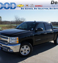 chevrolet silverado 1500 2012 black lt flex fuel 8 cylinders 4 wheel drive 6 speed automatic 76206