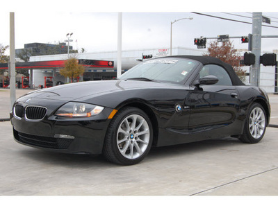 bmw z4 2008 black 3 0i gasoline 6 cylinders rear wheel drive automatic 77002