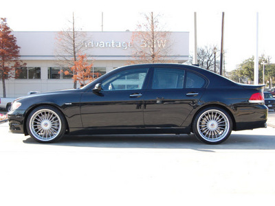 bmw alpina b7 2008 black sedan gasoline 8 cylinders rear wheel drive automatic 77002