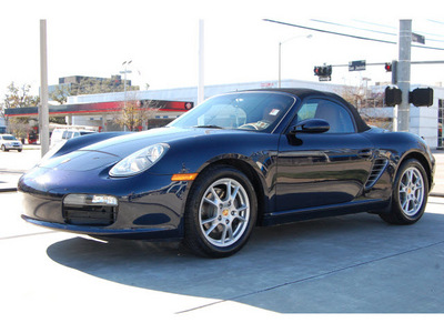 porsche boxster 2007 blue gasoline 6 cylinders rear wheel drive 5 speed manual 77002