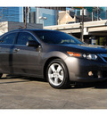 acura tsx 2009 dk  gray sedan w tech gasoline 4 cylinders front wheel drive automatic 77002