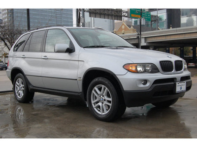 bmw x5 2005 silver suv 3 0i gasoline 6 cylinders all whee drive automatic 77002