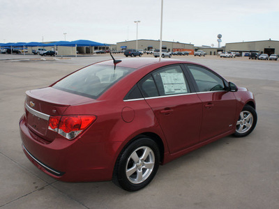 chevrolet cruze 2012 red sedan lt gasoline 4 cylinders front wheel drive automatic 76206