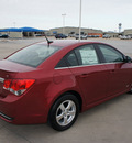 chevrolet cruze 2012 red sedan lt gasoline 4 cylinders front wheel drive automatic 76206