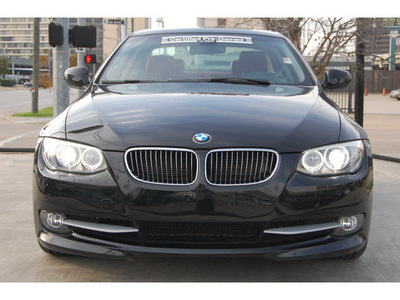 bmw 3 series 2011 black coupe 328i gasoline 6 cylinders rear wheel drive automatic 77002