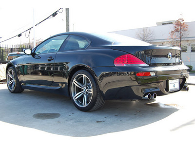 bmw m6 2006 black coupe gasoline 10 cylinders rear wheel drive automatic 77002