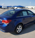 chevrolet cruze 2012 blue sedan lt gasoline 4 cylinders front wheel drive 6 speed automatic 76206