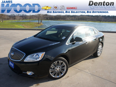 buick verano 2012 black sedan leather group gasoline 4 cylinders front wheel drive automatic 76206