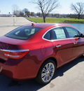 buick verano 2012 red sedan leather group gasoline 4 cylinders front wheel drive automatic 76206