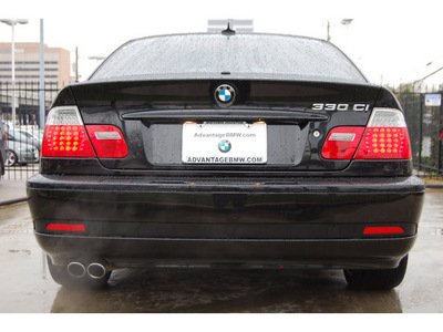bmw 3 series 2006 black coupe 330ci gasoline 6 cylinders rear wheel drive automatic 77002