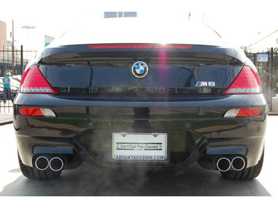 bmw m6 2008 black coupe gasoline 10 cylinders rear wheel drive automatic 77002