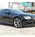 bmw m6 2008 black coupe gasoline 10 cylinders rear wheel drive automatic 77002