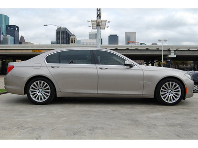 bmw 7 series 2010 beige sedan 750li gasoline 8 cylinders rear wheel drive automatic 77002