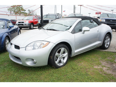 mitsubishi eclipse spyder 2007 silver gs gasoline 4 cylinders front wheel drive automatic 77301