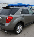 chevrolet equinox 2012 gray suv lt flex fuel 6 cylinders front wheel drive 6 speed automatic 76206