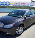 buick lacrosse 2012 dk  gray sedan leather gasoline 4 cylinders front wheel drive 6 speed automatic 76206