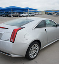 cadillac cts 2012 silver coupe 3 6l gasoline 6 cylinders rear wheel drive 6 speed automatic 76206