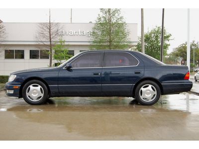 lexus ls 400 1998 blue sedan gasoline v8 rear wheel drive automatic 77002