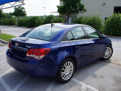 chevrolet cruze 2012 blue sedan eco gasoline 4 cylinders front wheel drive 6 speed automatic 76206