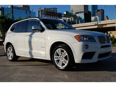 bmw x3 2011 white xdrive28i gasoline 6 cylinders all whee drive automatic 77002