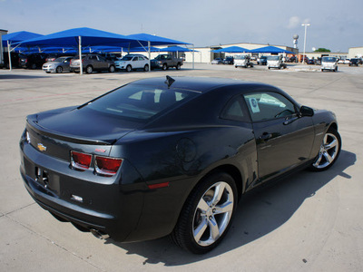 chevrolet camaro 2012 dk  gray coupe ss gasoline 8 cylinders rear wheel drive 6 speed automatic 76206