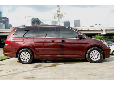 honda odyssey 2009 dk  red van ex l w dvd gasoline 6 cylinders front wheel drive automatic 77002