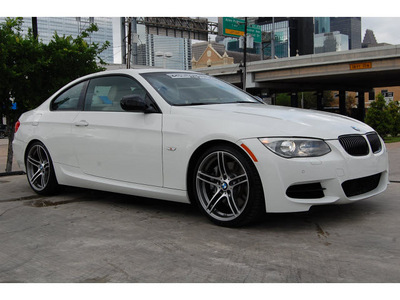 bmw 3 series 2011 white coupe 335is gasoline 6 cylinders rear wheel drive automatic 77002