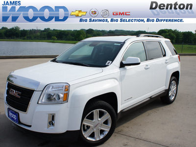 gmc terrain 2012 white suv sle 2 flex fuel 4 cylinders front wheel drive 6 speed automatic 76206