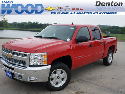 chevrolet silverado 1500 2012 red lt flex fuel 8 cylinders 4 wheel drive 6 speed automatic 76206