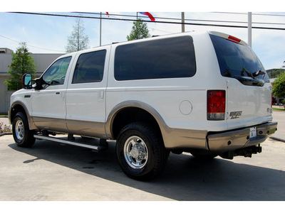 ford excursion 2005 white suv eddie bauer diesel 8 cylinders 4 wheel drive automatic 77002