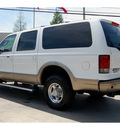 ford excursion 2005 white suv eddie bauer diesel 8 cylinders 4 wheel drive automatic 77002