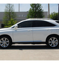 lexus rx 350 2010 white suv gasoline 6 cylinders front wheel drive automatic 77002