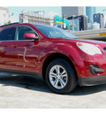 chevrolet equinox 2010 red suv lt gasoline 4 cylinders front wheel drive automatic 77002